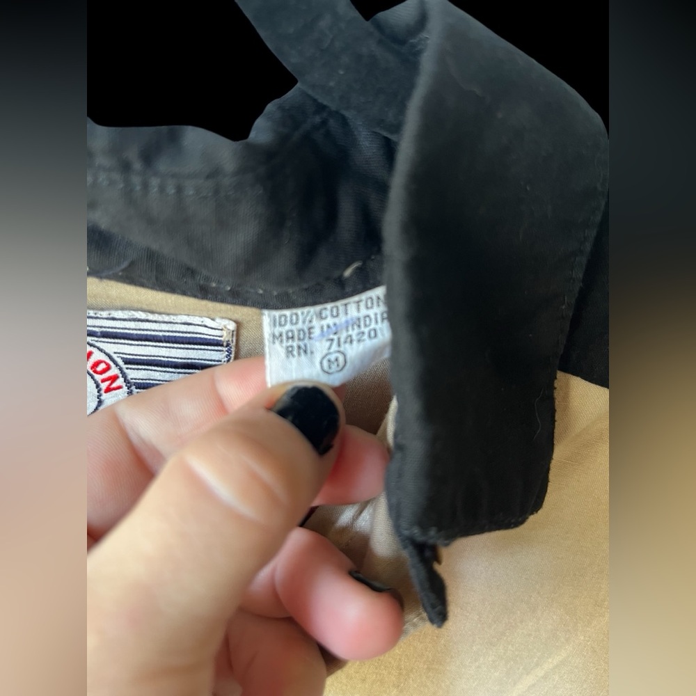 90’s Fixation Multicolor Patchwork Button Down - image 4